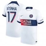 Nogometni Dresovi Paris Saint-Germain Vitinha 17 Gostujući 2023-24 Kratkih Rukava